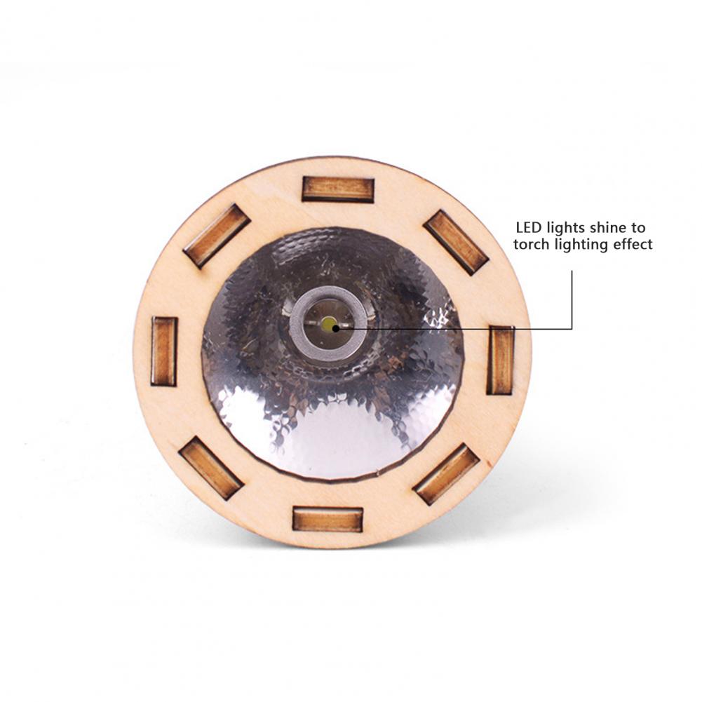 Wooden DIY Flashlight Puzzle K - Science Project Kit 评论和价格