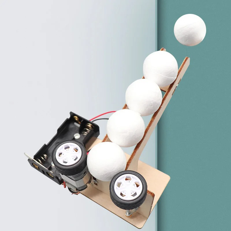 Electric Ball Pitching Machine - Science Project Kit 评论和价格
