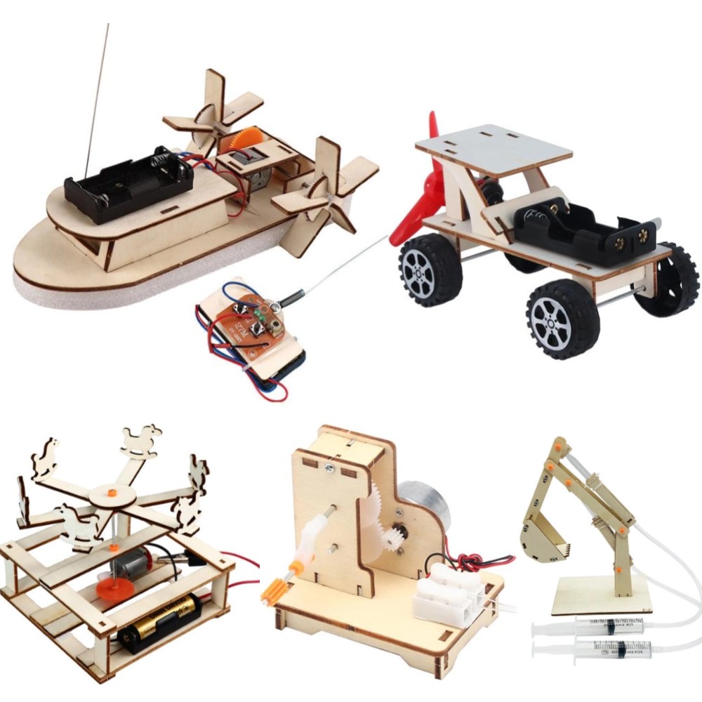 DIY Boat Model Science Toys Ki - Science Project Kit 评论和价格