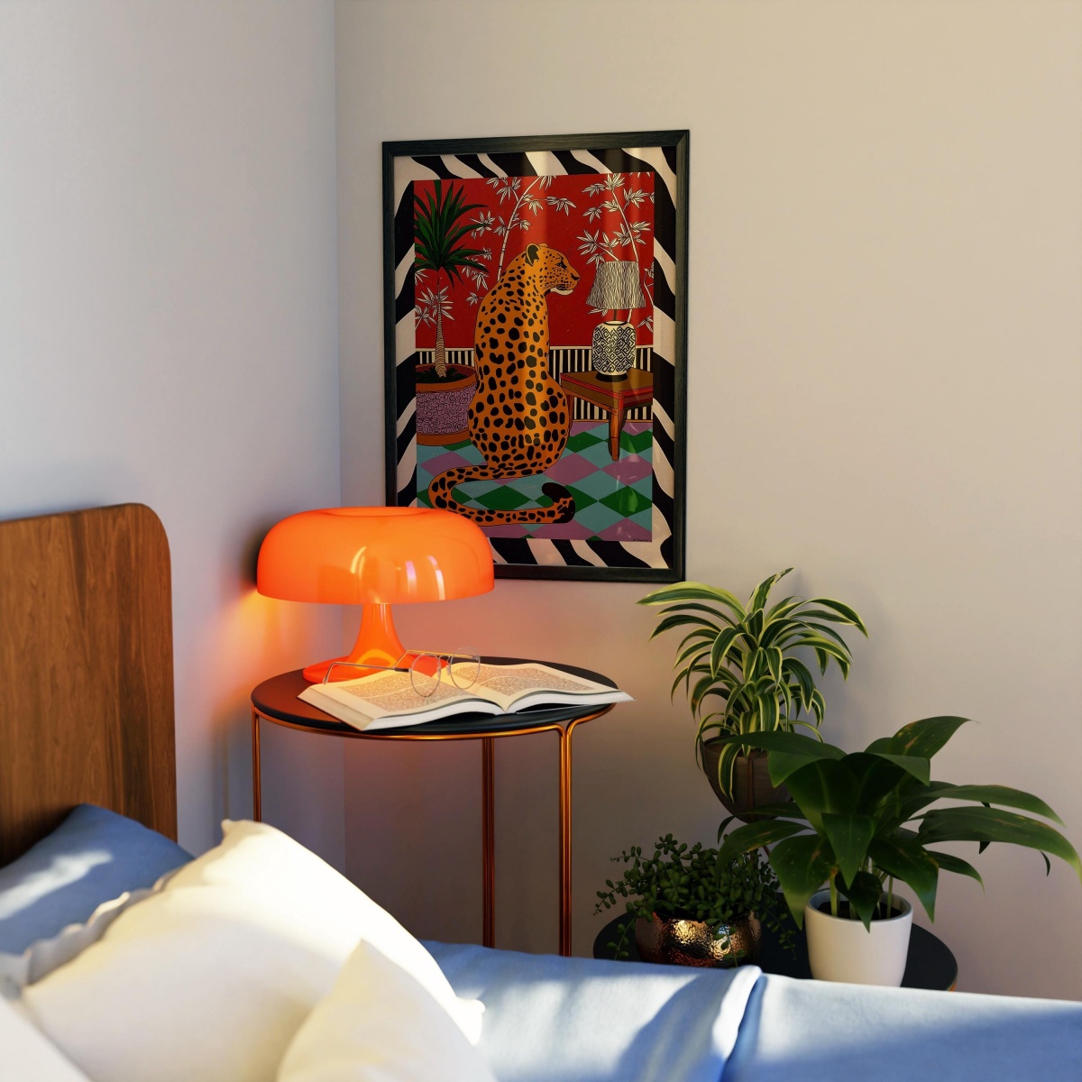 Dopamine Leopard Canvas Prints - Star Map Poster 评论和价格