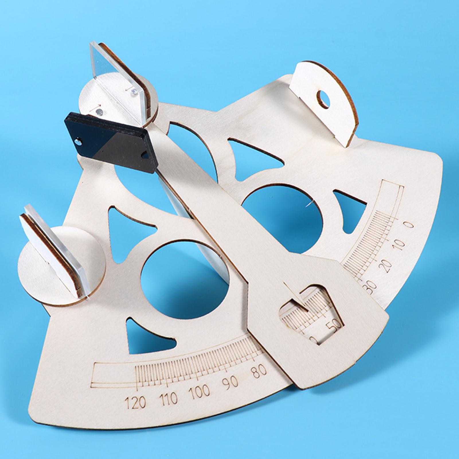 Wooden DIY Sailor Sextant Mode - Science Project Kit 评论和价格