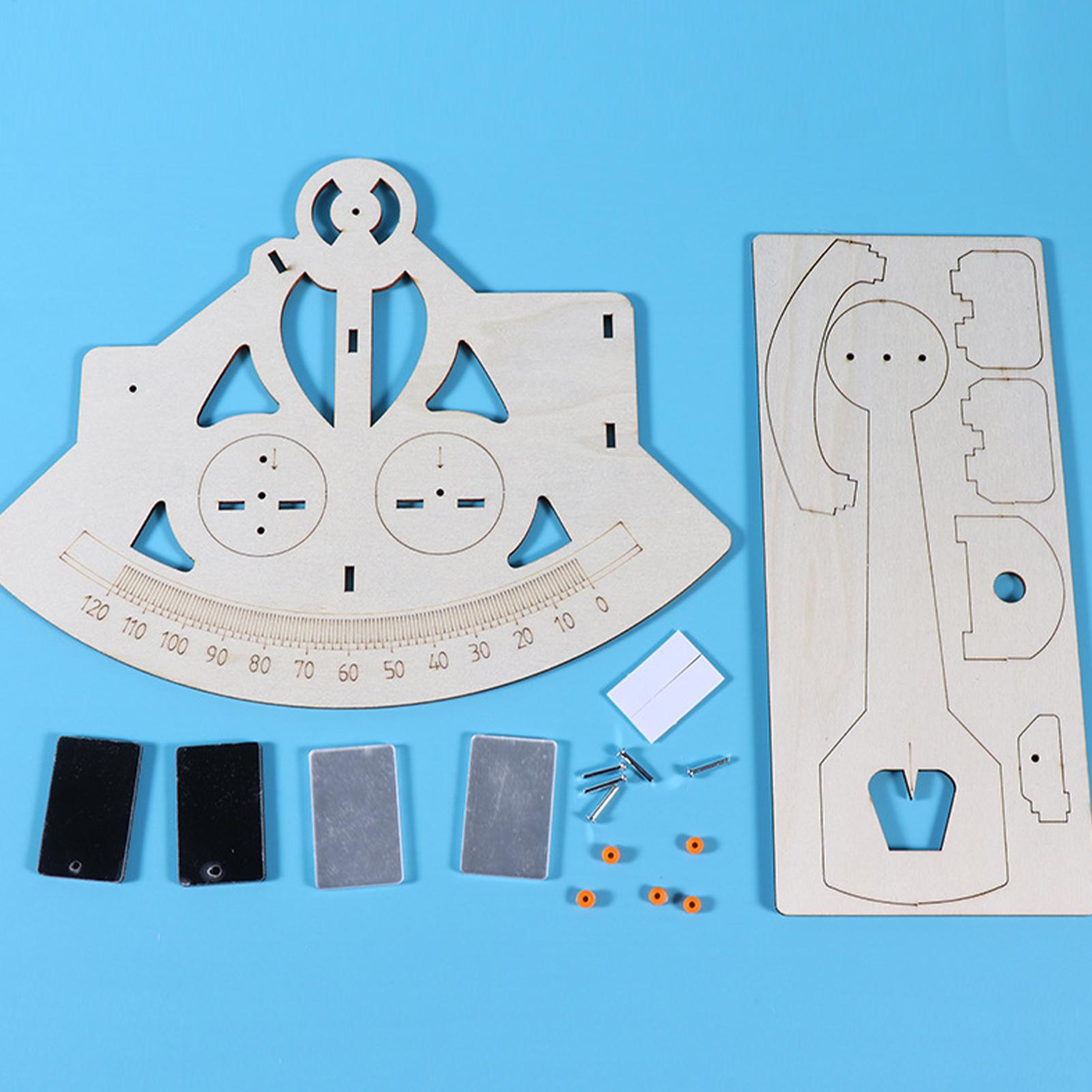 Wooden DIY Sailor Sextant Mode - Science Project Kit 评论和价格