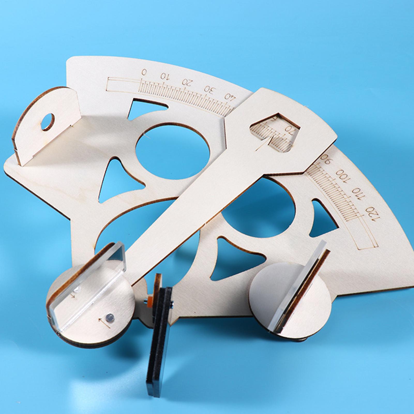 Wooden DIY Sailor Sextant Mode - Science Project Kit 评论和价格